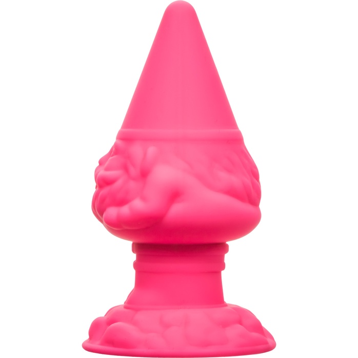 Розовая анальная пробка в форме гнома Anal Gnome - Naughty Bits. Фотография 6.