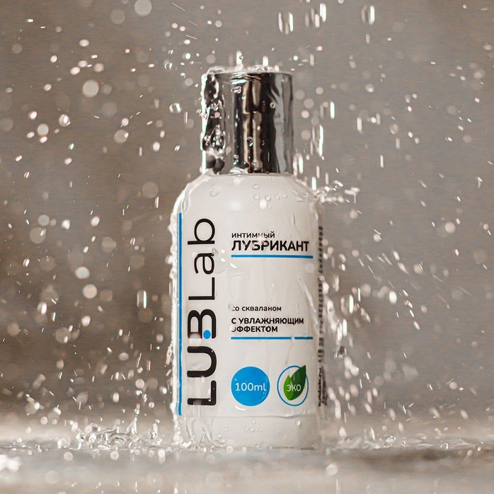 Лубрикант на водной основе со скваланом LUBLab - 100 мл. Фотография 4.