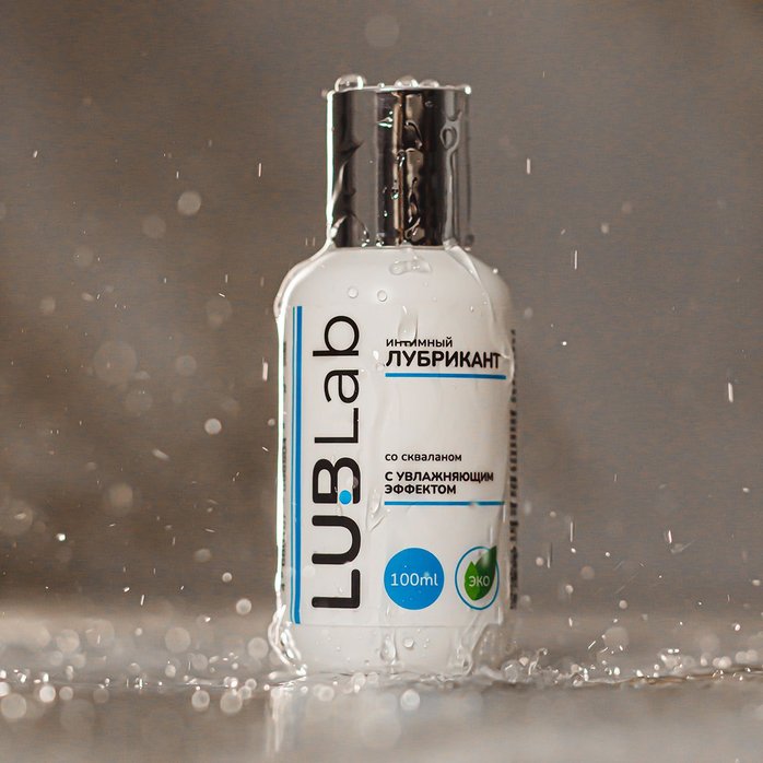 Лубрикант на водной основе со скваланом LUBLab - 100 мл. Фотография 5.