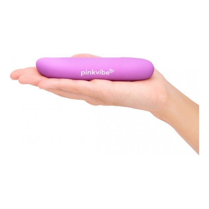 Фиолетовый вибромассажер Pink Vibe для стимуляции точки G и клитора - 12,2 см. Фотография 5.