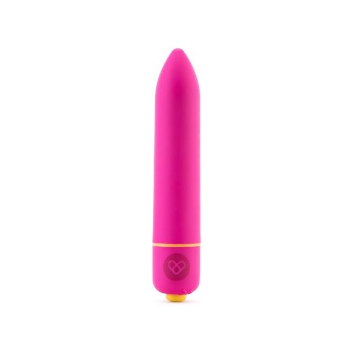 Розовая вибропуля Pink Vibe Power Bullet - 9 см