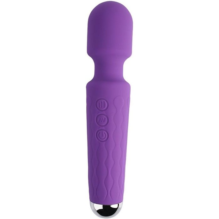 Фиолетовый жезловый вибратор Wacko Touch Massager - 20,3 см - Basic Luv Theory