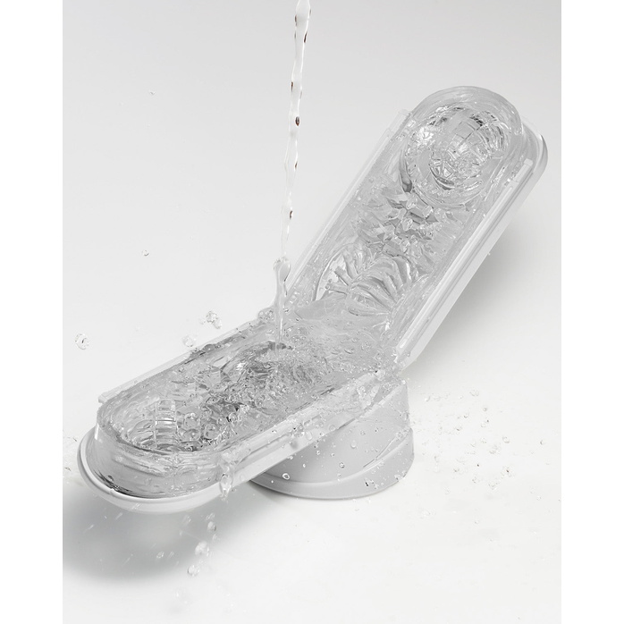 Белый мастурбатор Tenga Flip Zero Gravity с вибрацией - FLIP Series. Фотография 12.