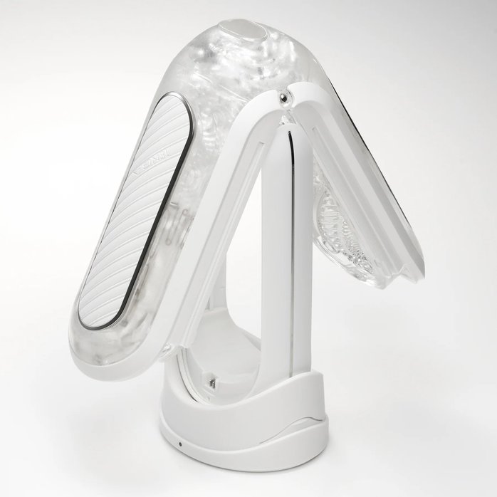 Белый мастурбатор Tenga Flip Zero Gravity с вибрацией - FLIP Series. Фотография 9.