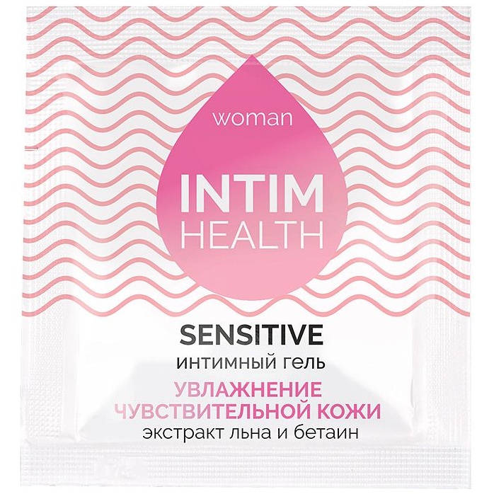 Саше интимного геля на водной основе Intim Health Sensitive - 3 гр - Одноразовая упаковка