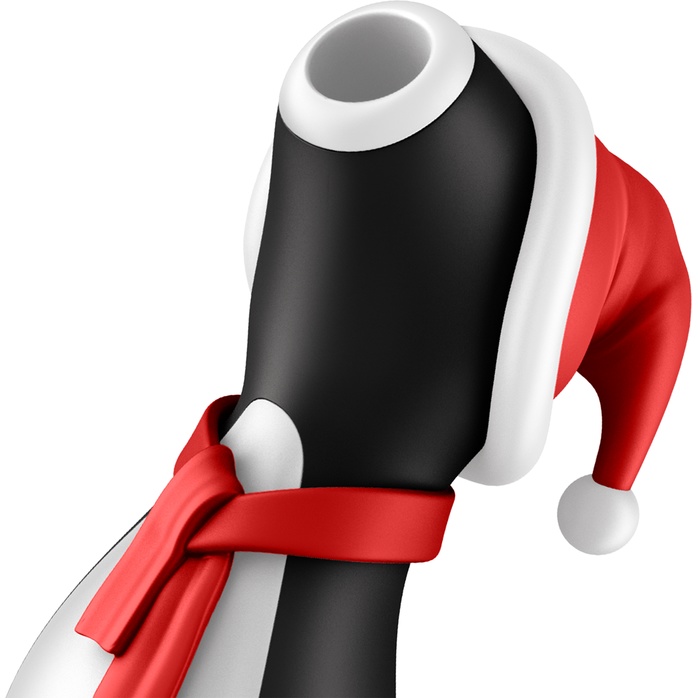Вакуум-волновой стимулятор клитора Penguin Holiday Edition. Фотография 5.