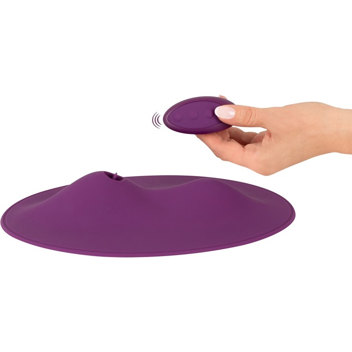 Фиолетовая подушка-вибромассажер Vibepad 2. Фотография 3.