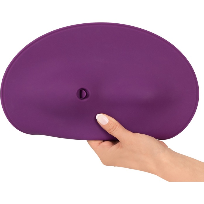 Фиолетовая подушка-вибромассажер Vibepad 2. Фотография 4.
