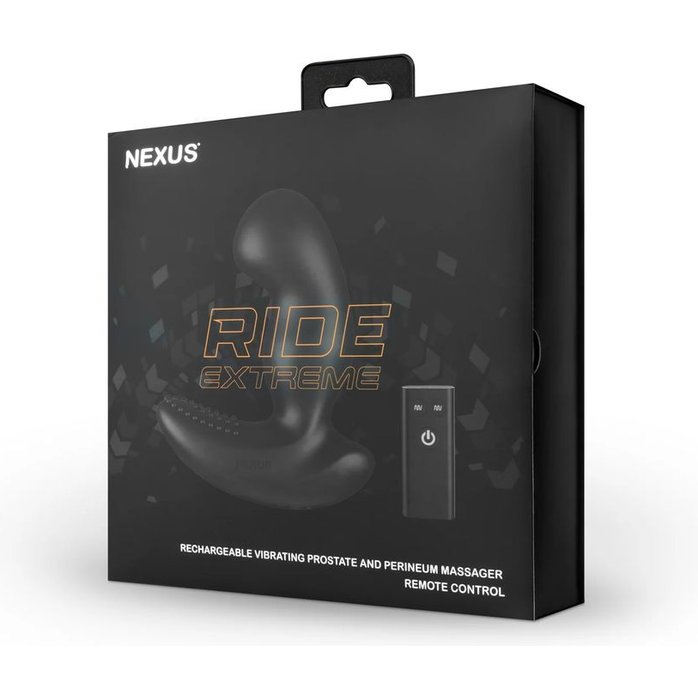 Черный вибромассажер простаты Nexus Ride Extreme - 14,1 см. Фотография 6.