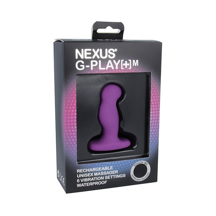 Фиолетовая вибровтулка Nexus G-Play M. Фотография 3.