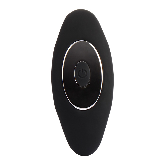 Черная анальная втулка с вибрацией Pinpoint Probe - 14,3 см - Beast in Black. Фотография 6.