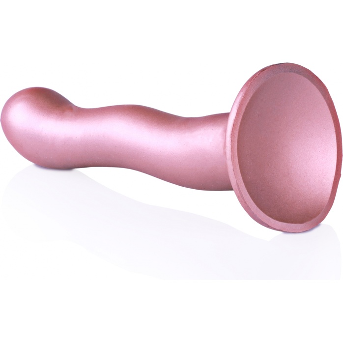 Розовый фаллоимитатор Ultra Soft - 18 см - Ouch!. Фотография 6.