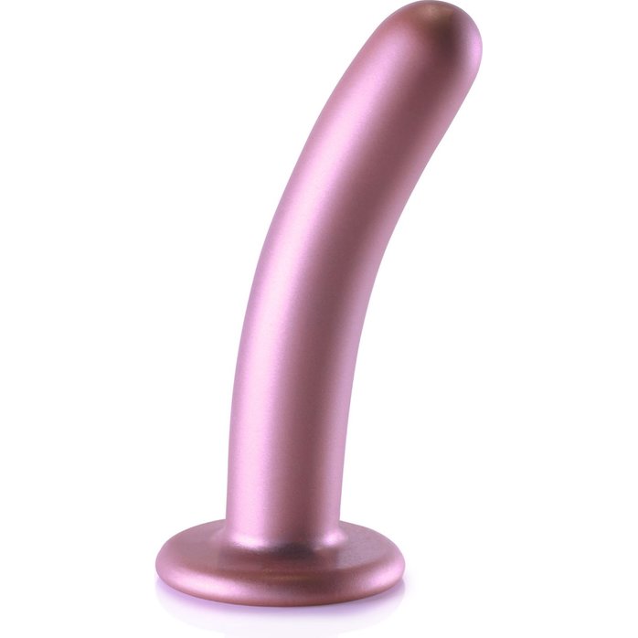 Розовый фаллоимитатор Smooth G-Spot - 15 см - Ouch!