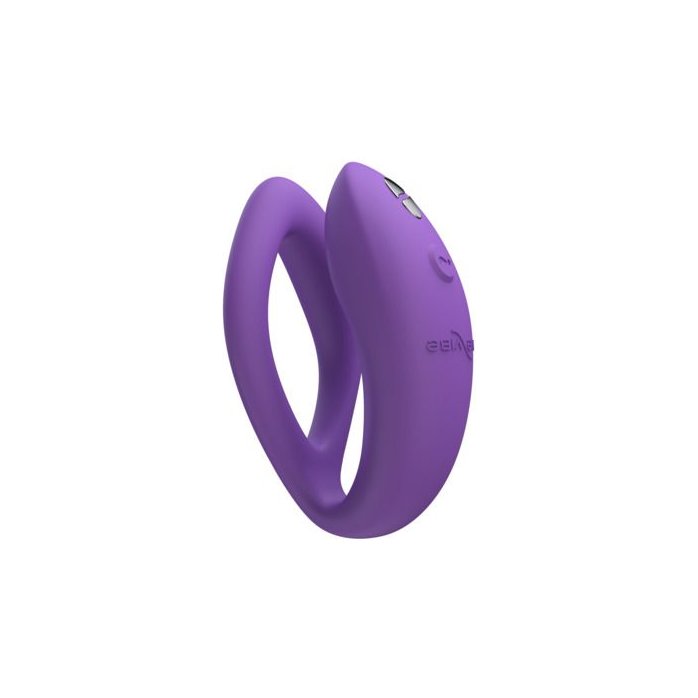 Фиолетовый вибратор для пар We-Vibe Sync O. Фотография 9.