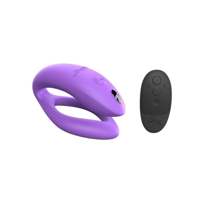 Фиолетовый вибратор для пар We-Vibe Sync O. Фотография 17.