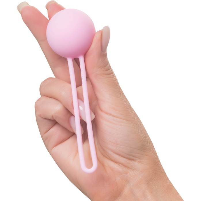 Розовый вагинальный шарик Pansy. Фотография 3.