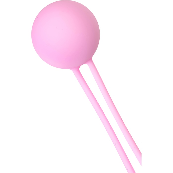 Розовый вагинальный шарик Pansy. Фотография 11.