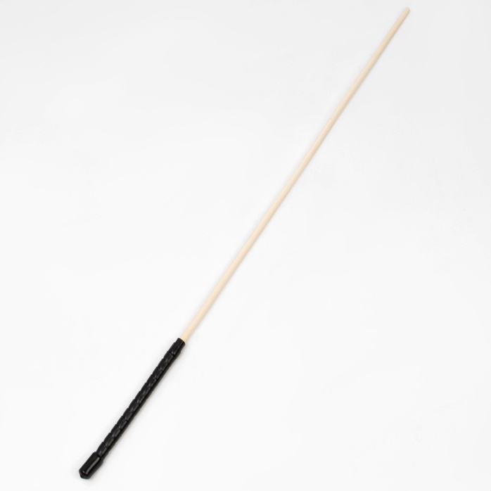 Деревянный стек с черной ручкой - 60 см - Оки-Чпоки