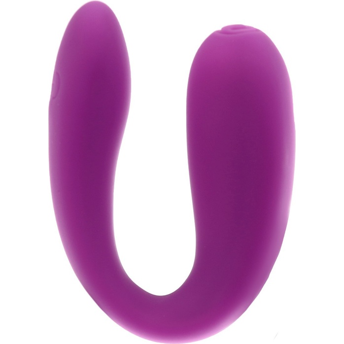 Фиолетовый стимулятор для пар с вибропулей - Оки-Чпоки. Фотография 7.