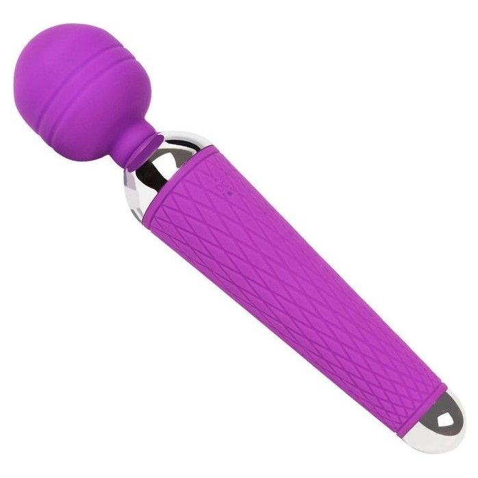 Фиолетовый wand-вибратор - 20 см - Оки-Чпоки