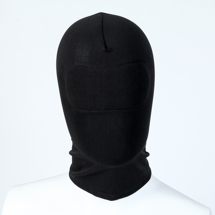 Черная сплошная маска-шлем - Оки-Чпоки. Фотография 2.