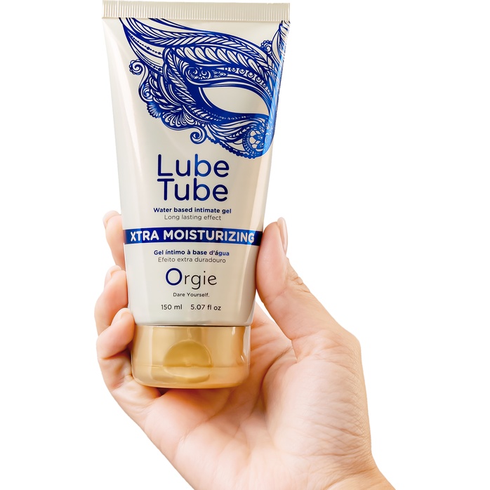 Интимный гель на водной основе Lube Tube Xtra Moisturizing с увлажняющим эффектом - 150 мл. Фотография 3.