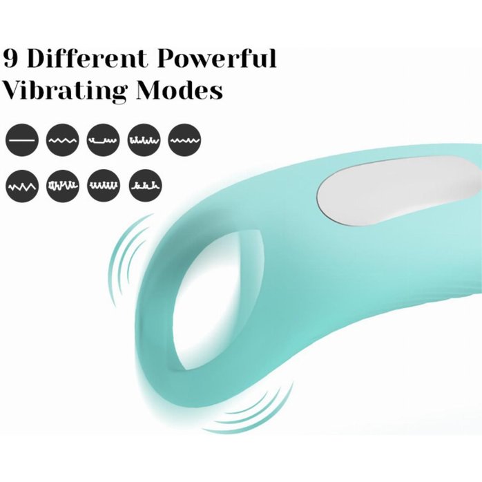 Кольцо на пенис с вибрацией и дистанционном управлении Vibrating Cock Ring. Фотография 5.