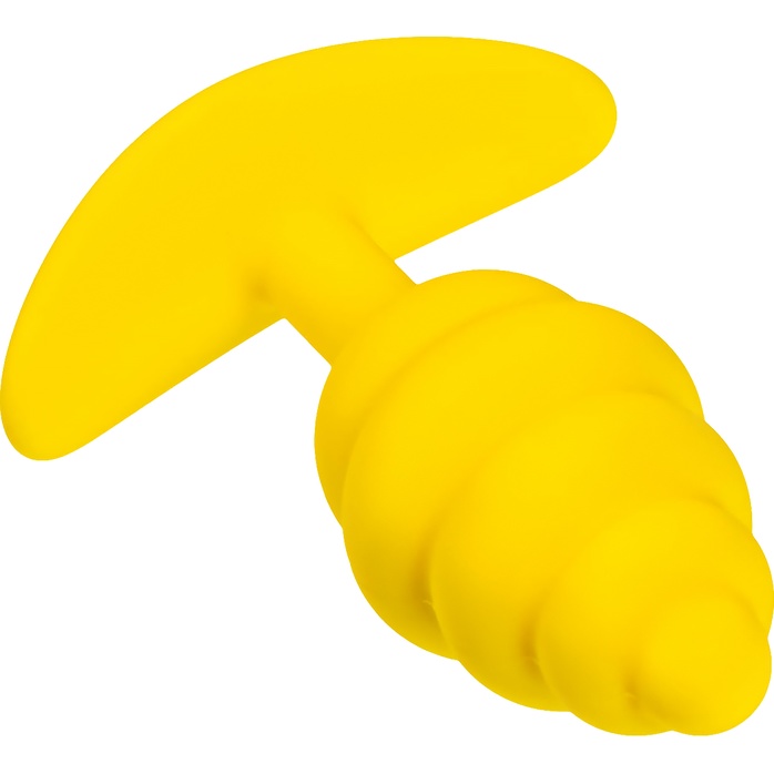 Желтая анальная втулка Vikki - 9 см. Фотография 9.