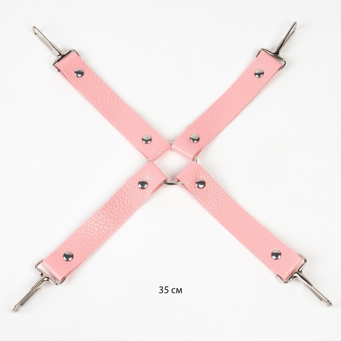 Розовый БДСМ-набор «Оки-Чпоки» из 11 предметов - Оки-Чпоки. Фотография 8.