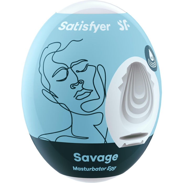 Набор из 3 мастурбаторов-яиц Satisfyer Savage. Фотография 2.
