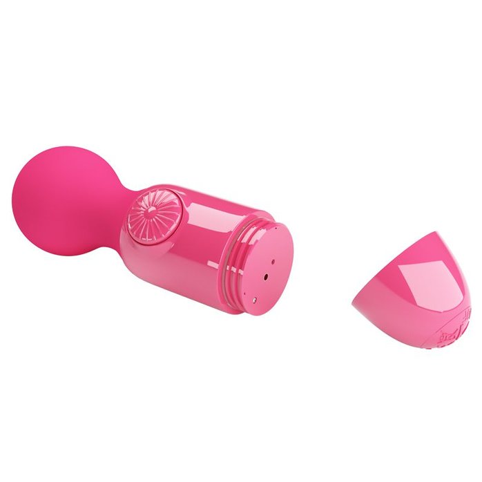 Розовый мини-вибратор с шаровидной головкой Mini Stick - Pretty Love. Фотография 5.