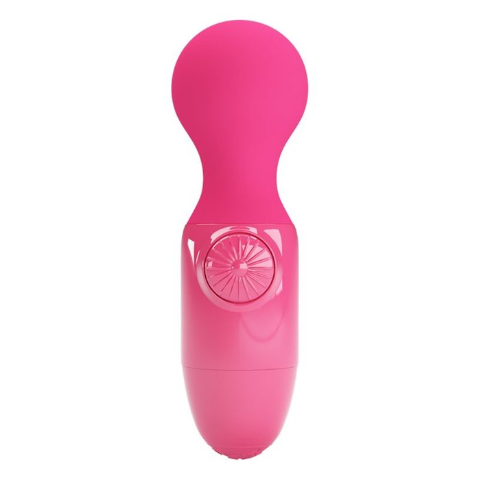 Розовый мини-вибратор с шаровидной головкой Mini Stick - Pretty Love