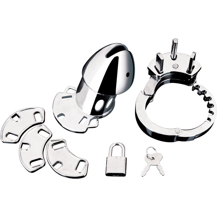 Клетка на пенис из металла Obedience Cock Cage. Фотография 3.