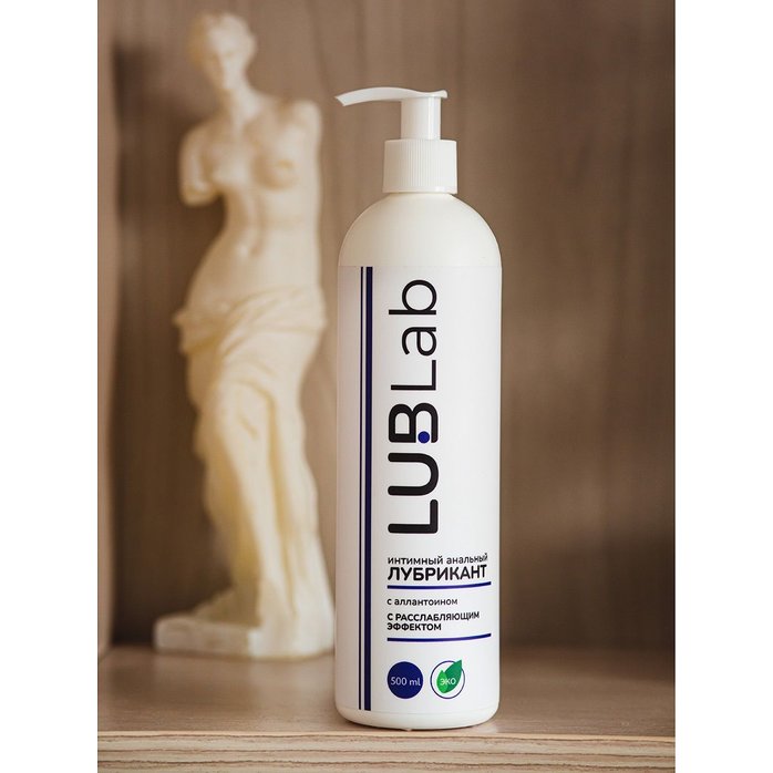 Расслабляющий анальный лубрикант с аллантоином - 500 мл. Фотография 5.