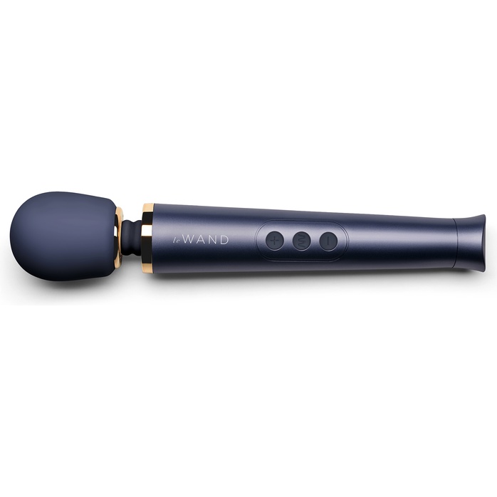 Cиний вибратор Le Wand Petite Rechargeable Vibrating Massager - 25 см. Фотография 5.