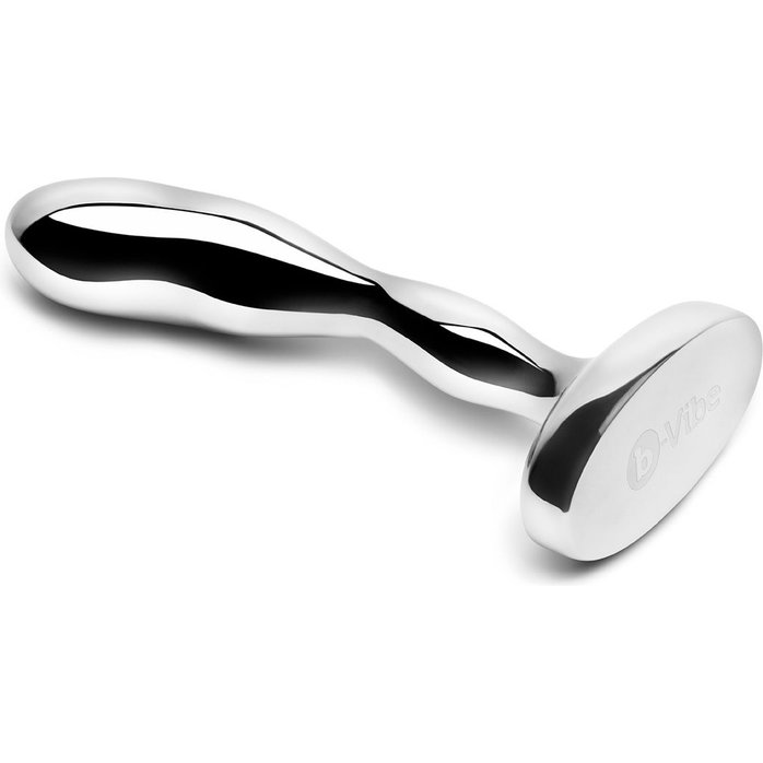 Стальной стимулятор простаты Stainless Steel Prostate Plug - 11,5 см. Фотография 6.