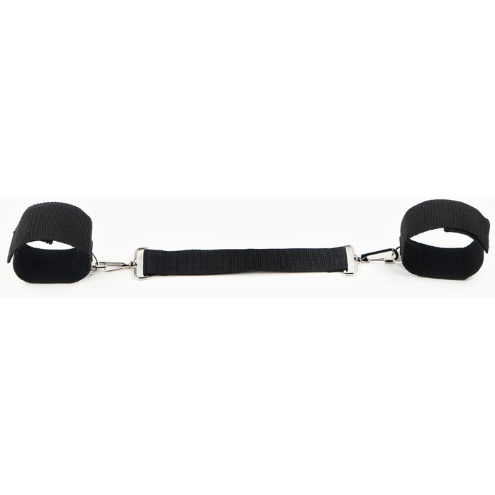 Черные наручники для фиксации со стропой - Оки-Чпоки