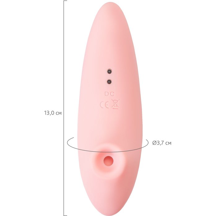 Розовый вакуумный стимулятор Lily - Flovetta. Фотография 15.
