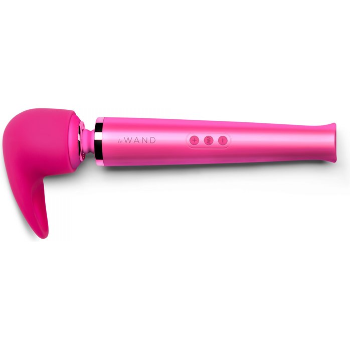 Розовая насадка на wand-вибратор для имитации орального секса Flick. Фотография 5.