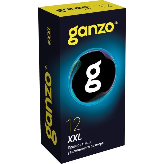 Презервативы увеличенного размера Ganzo XXL - 12 шт