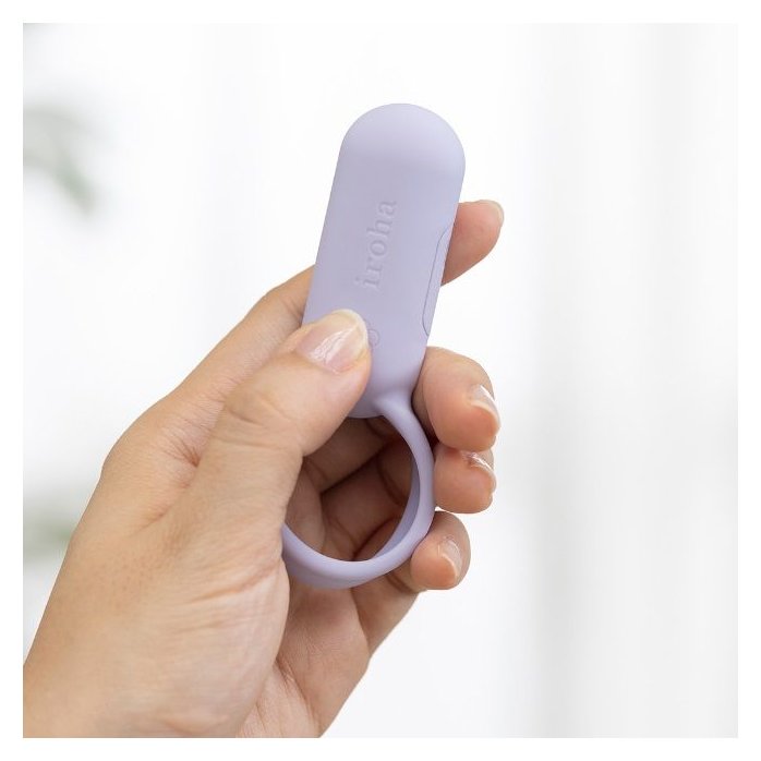 Сиреневое эрекционное кольцо Iroha SVR Very Peri - SVR vibrators. Фотография 2.