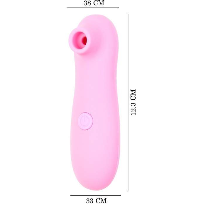 Розовый бесконтактный вакуумно-волновой стимулятор клитора «Оки-Чпоки» - Оки-Чпоки. Фотография 2.