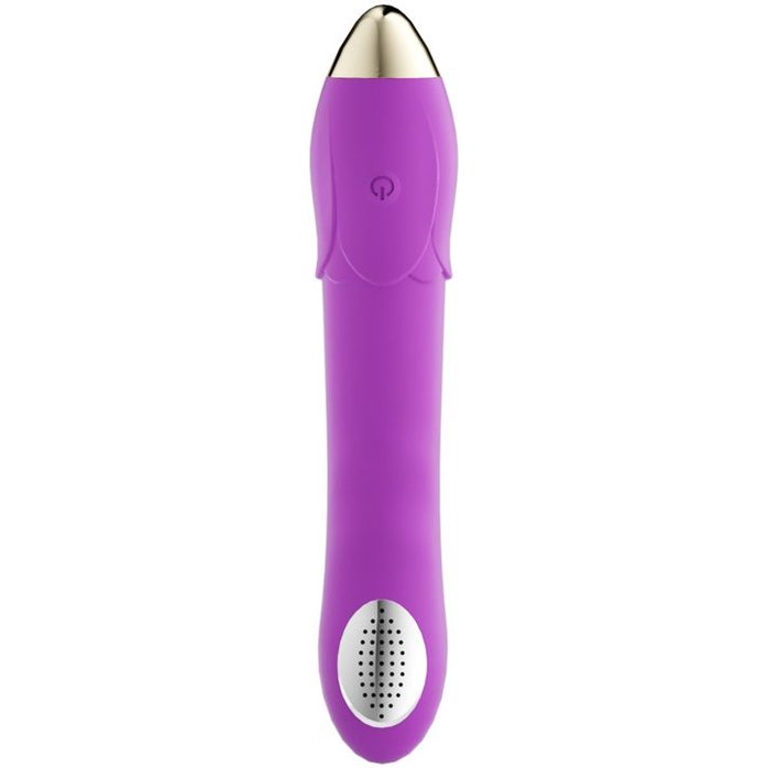 Фиолетовая насадка для мастурбации в душе Dush. Фотография 3.