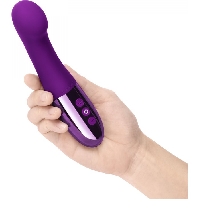 Фиолетовый вибростимулятор для G-точки Gee - 16,6 см. Фотография 3.