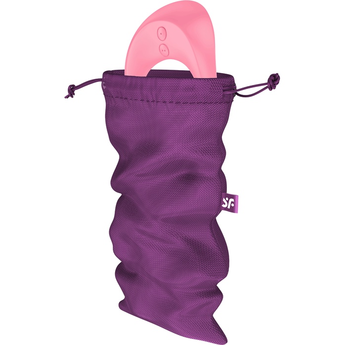Фиолетовый мешочек для хранения игрушек Treasure Bag M. Фотография 2.