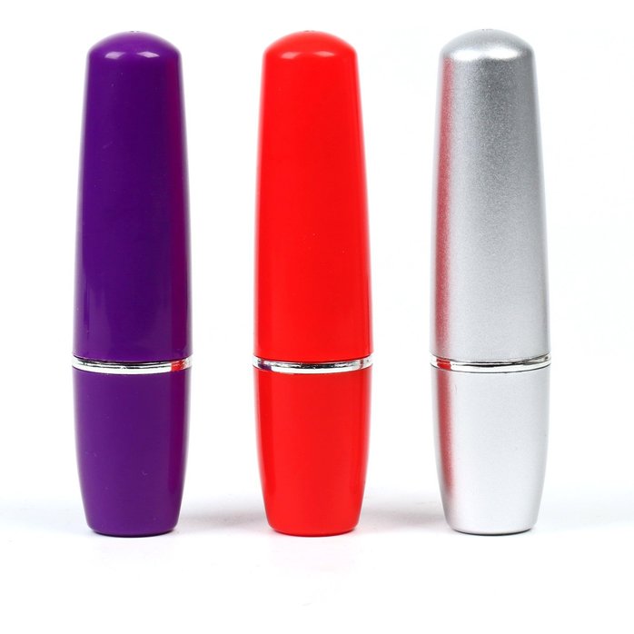 Мини-вибратор в форме помады - Оки-Чпоки. Фотография 3.