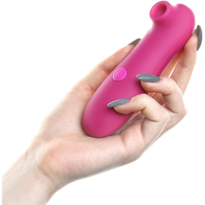 Лиловый бесконтактный вакуум-волновой стимулятор клитора - Оки-Чпоки. Фотография 4.