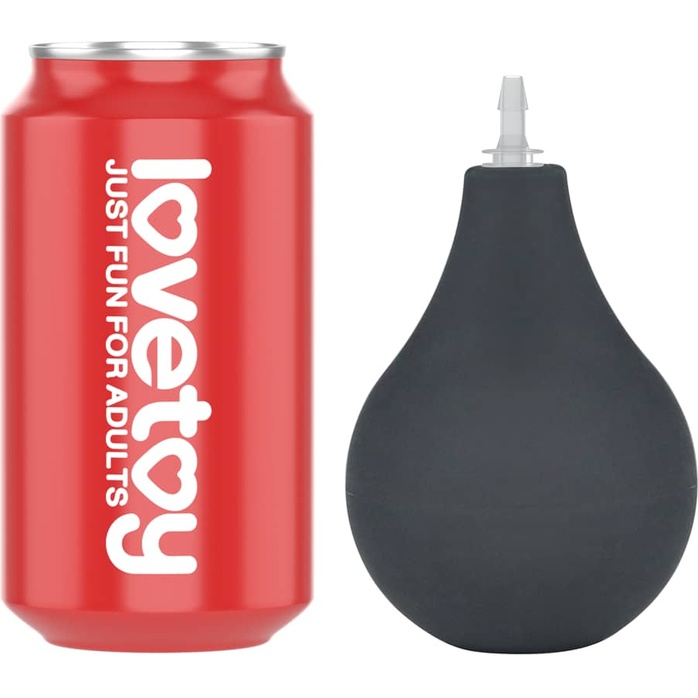 Черный фаллоимитатор-гигант с грушей 10 Squirt Extreme Dildo - 25,5 см. Фотография 10.