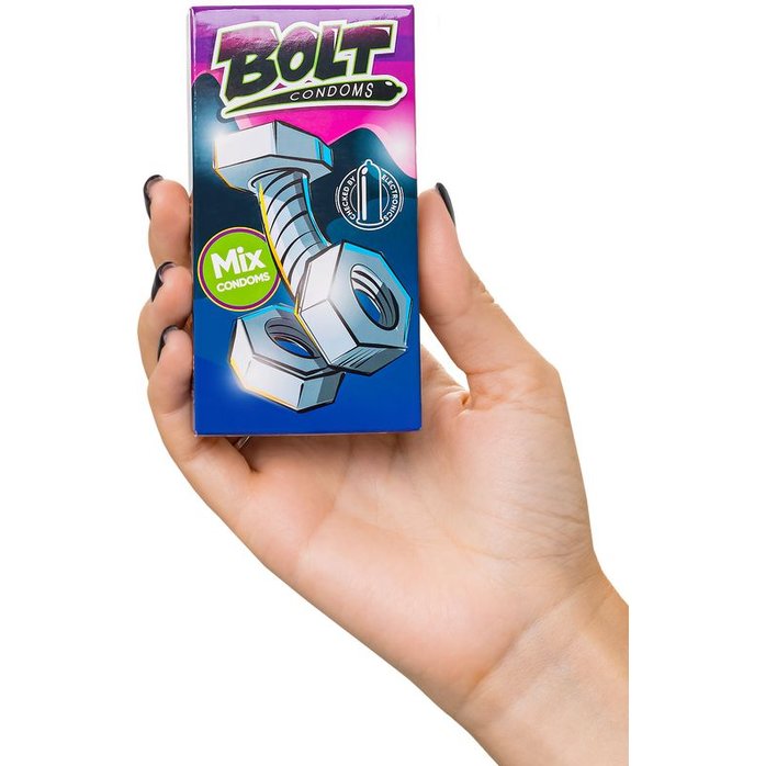 Набор презервативов Bolt Condoms. Фотография 3.