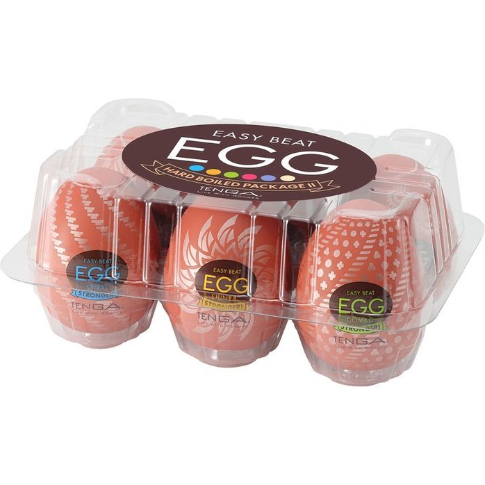 Набор из 6 мастурбаторов-яиц Tenga Egg Variety Pack V - EGG Series